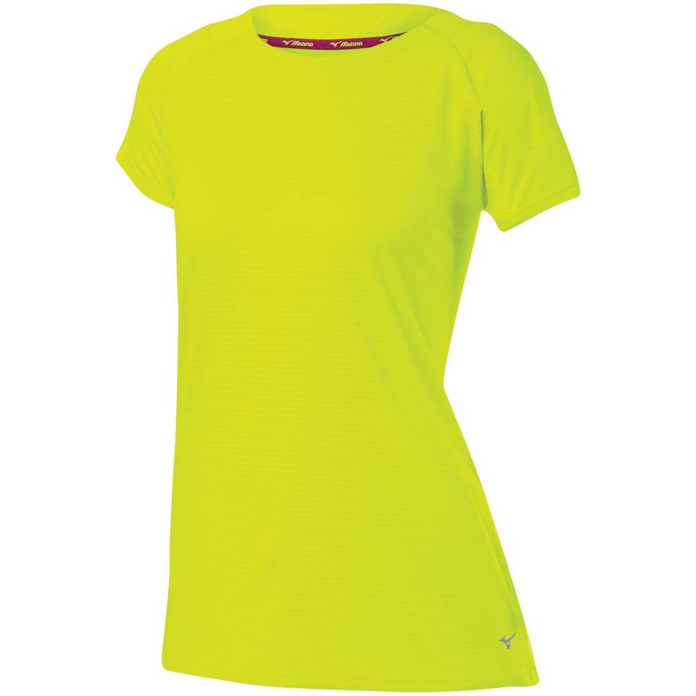 Maglietta Mizuno Lyra Donna - Gialle - 69813-DYKX